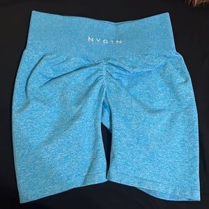 Nvgtn shorts, size medium and blue color